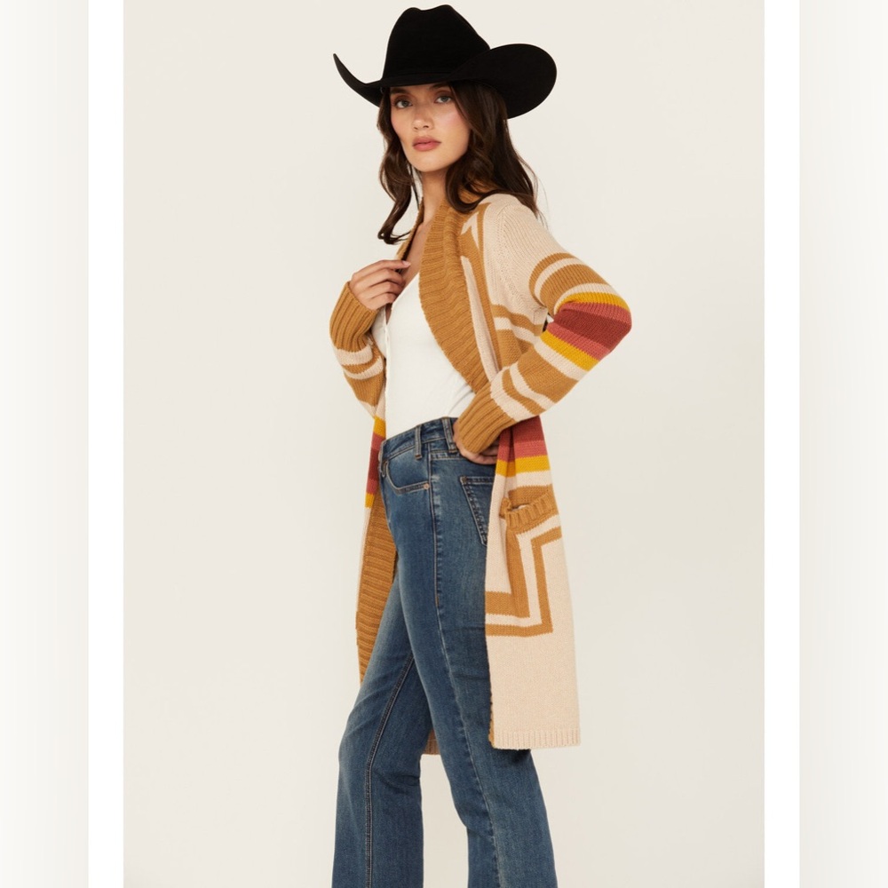 PENDLETON - Harding Open Front Cardigan - Sandshe… - image 2